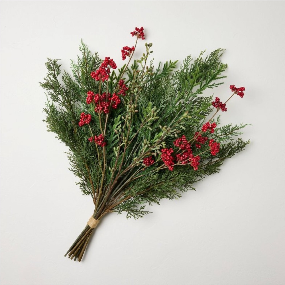 28" Cypress and Berry Artificial Bundle
- Hearth & Hand™ with Magnolia